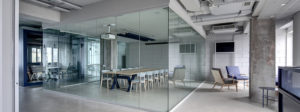 Glas loft glazen wand kantoor